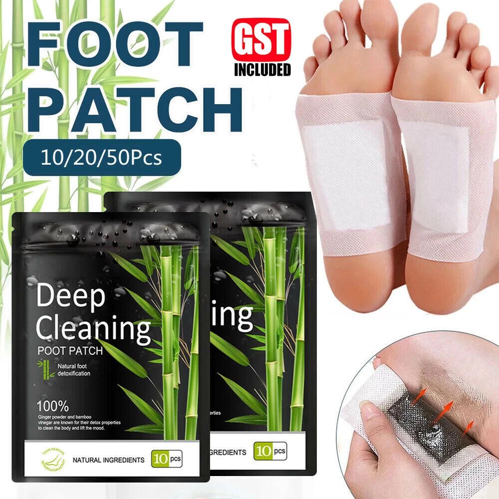 Foot Patches Pads Body Toxins Feet Slimming Cleansing Herb AU