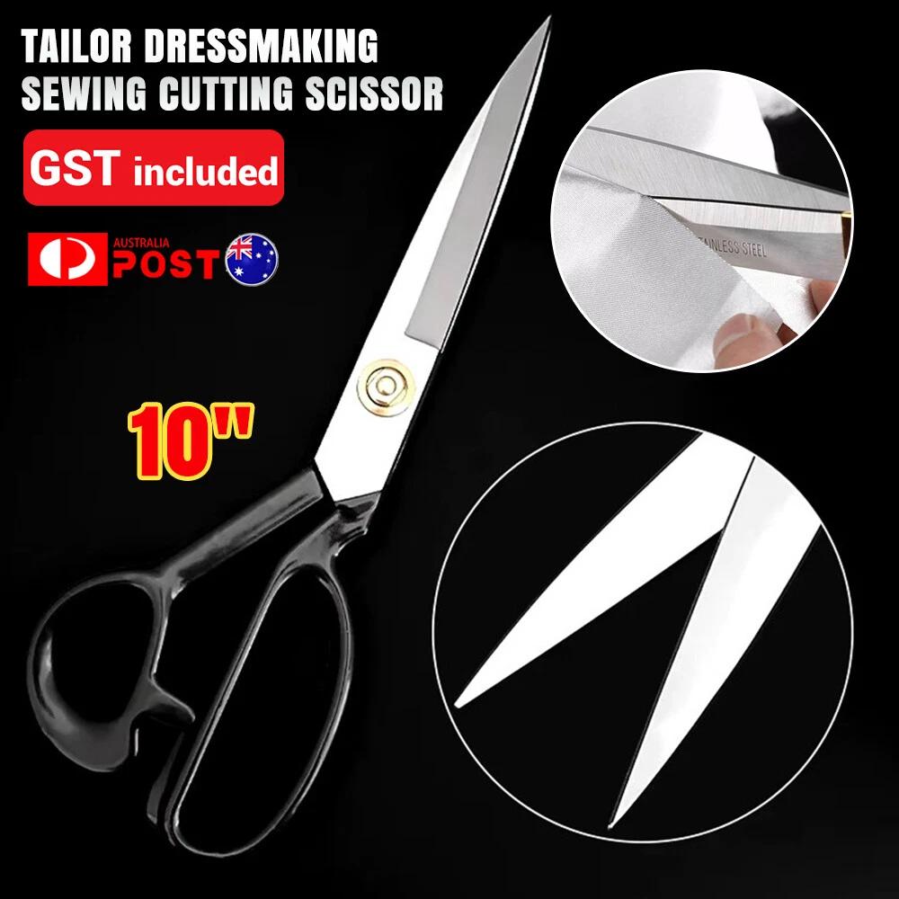 10'' Tailor Dressmaking Sewing Cutting Trimming Scissor Shears Fabric scissors