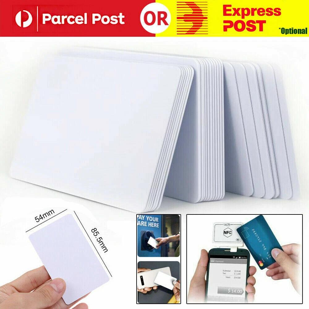 NTAG215 NFC Tags PVC White Card For TagMo Switch