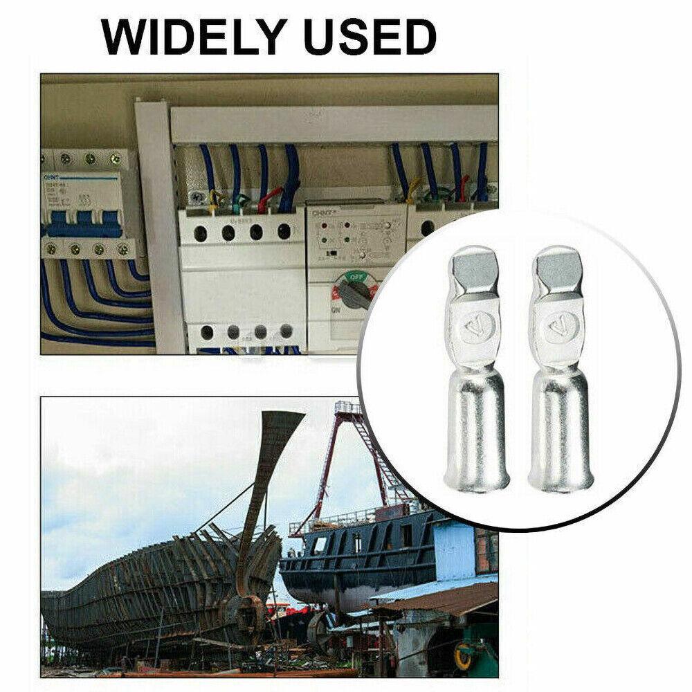 10pcs Lugs Terminals For Anderson Plug Contacts Pins 50 amp Connectors 6AWG AU - Image 5