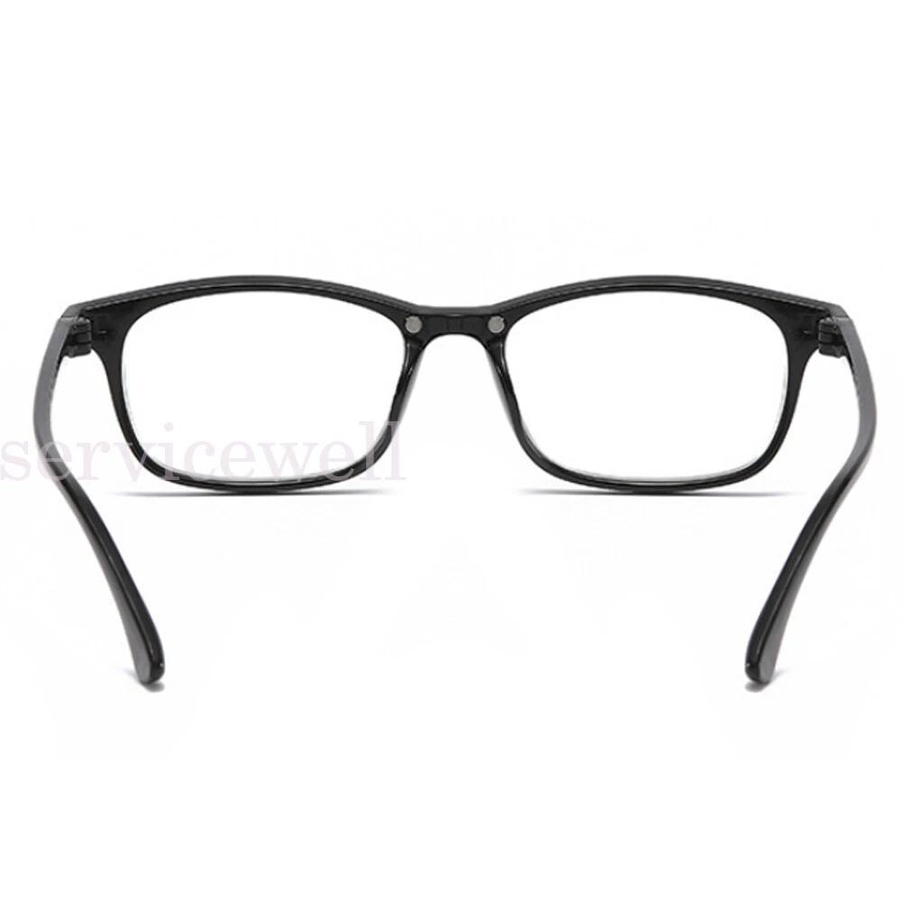 10pcs Rectangular Frame Reading Glasses Readers +1.0 1.5 2.0 2.5 3.0 3.5 4.0 Uv - Image 4