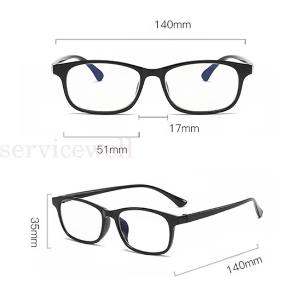 10pcs Rectangular Frame Reading Glasses Readers +1.0 1.5 2.0 2.5 3.0 3.5 4.0 Uv - Image 2
