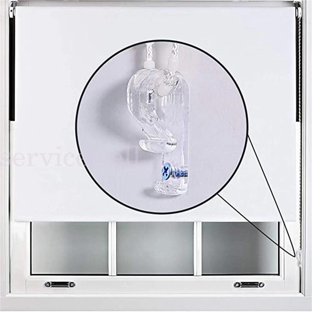 10pcs Safety Roller Blind Chain Shade Clear Tensioner Holder Clip Curtain Cord - Image 5