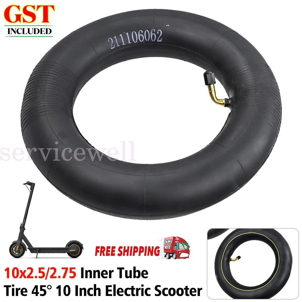 10x2.5/2.75 Inner Tube Tire 45° 10 Inch Electric Scooter Thicken Inner Tire