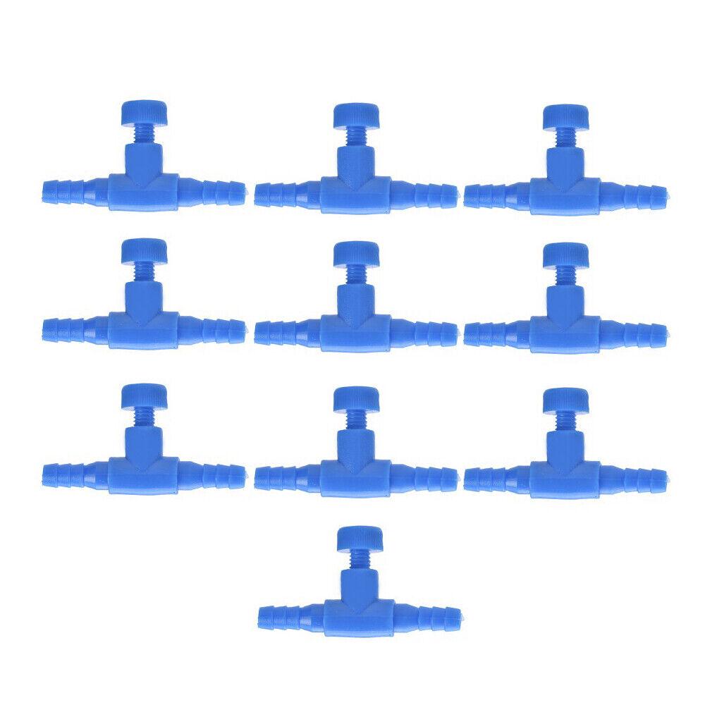 10x Fish Tank Aquarium Airline Regulator Pump Air Line Tube Flow Control Valve - Image 3