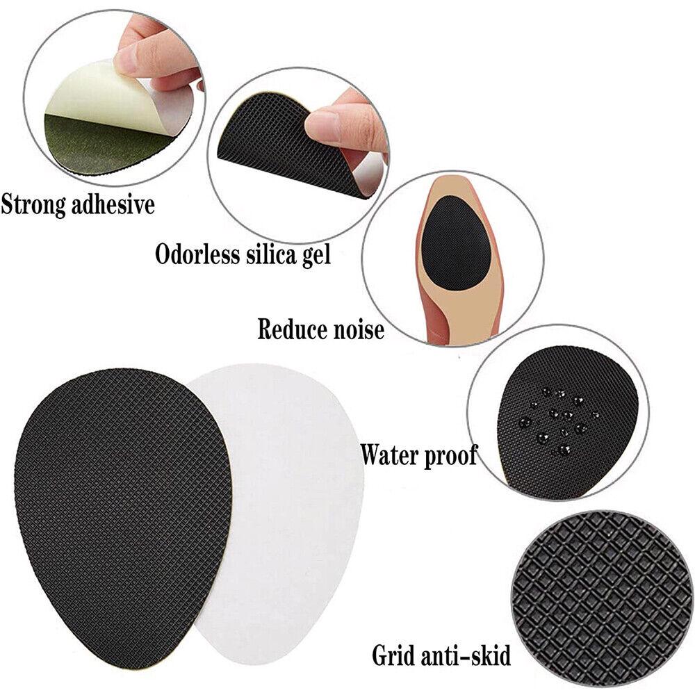 10x Self Adhesive Non Slip Shoe Sole Grip Pads High Heels Slippery Soles Care AU - Image 5