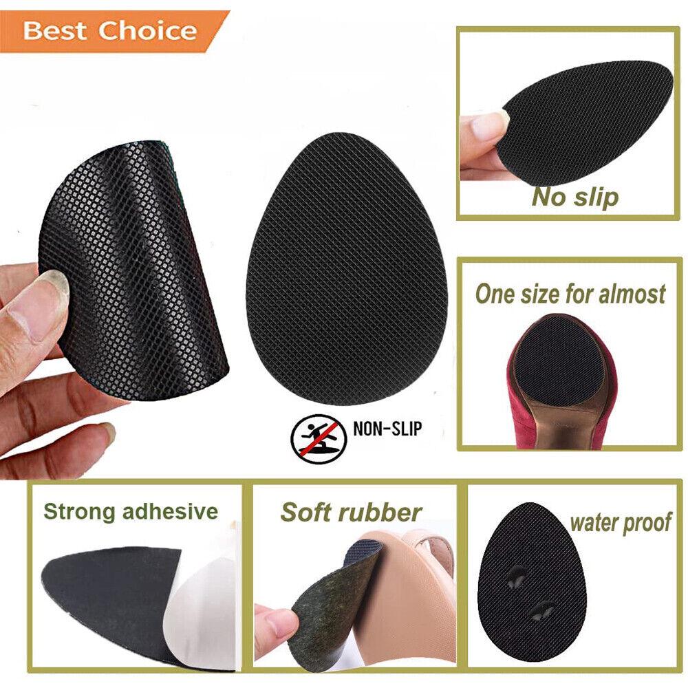 10x Self Adhesive Non Slip Shoe Sole Grip Pads High Heels Slippery Soles Care AU - Image 7