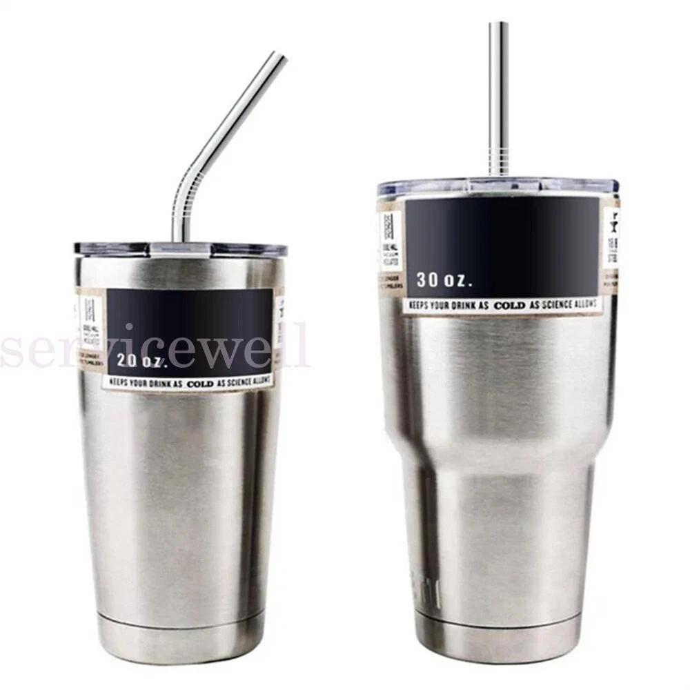 11pcs Reusable Stainless Steel Metal Straw Set with Brush for Drinking - Image 3