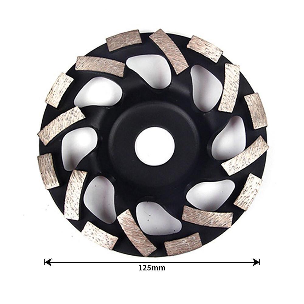 125mm Diamond Segment Grinding Wheel to Stone Concrete Cutting Cup Disc Grinder - Image 2