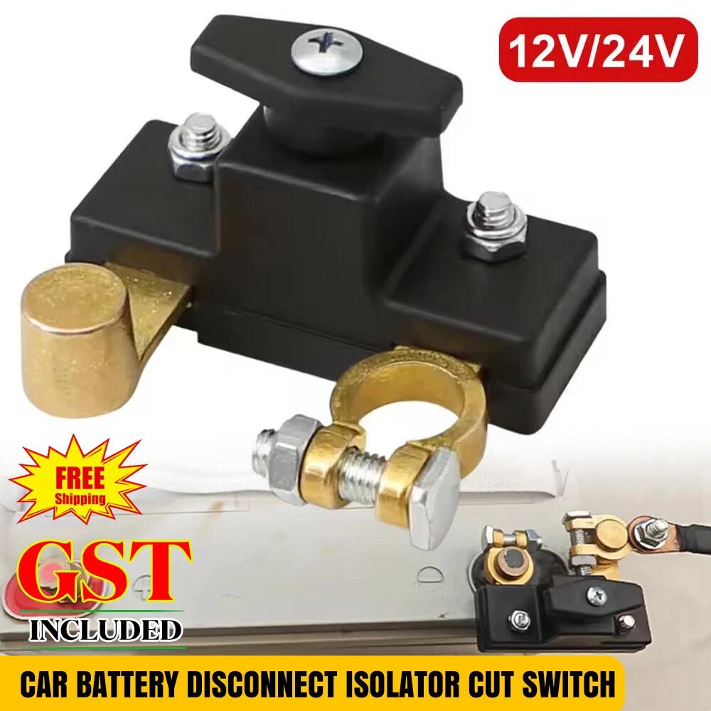 12V/24V Disconnect Battery Isolator Cut Off Kill Switch For Car Marine Boat RV
