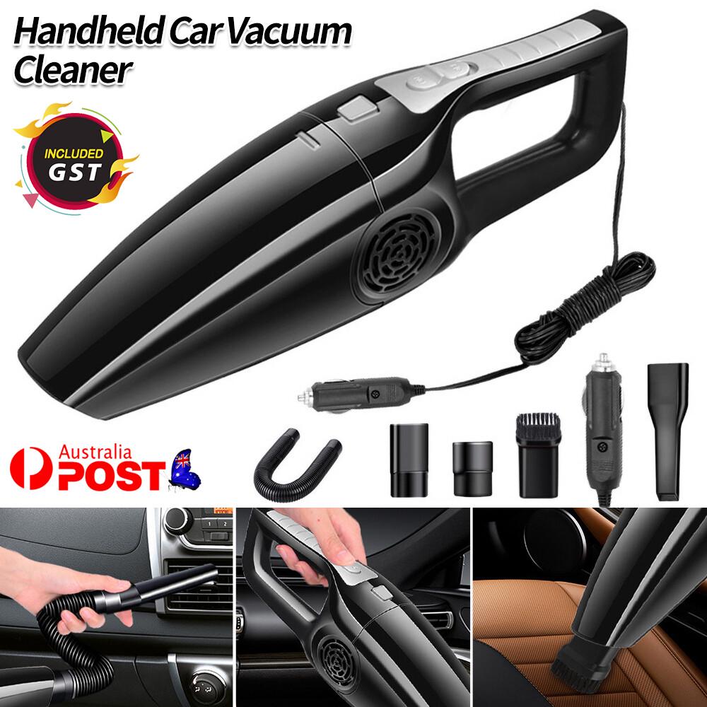 12V Handheld Car Vacuum Cleaner Powerful Suction Home Wet Dry Portable Duster