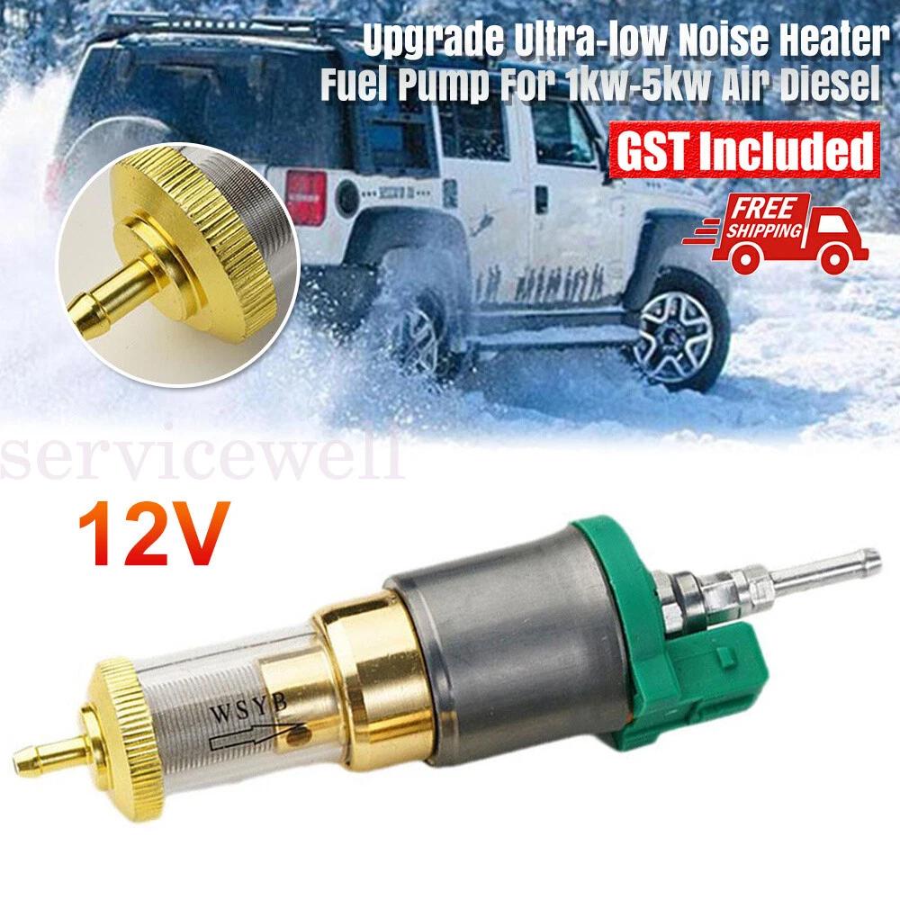 12V Upgrade Ultra-low Noise Heater Fuel Pump For 1kw-5kw Air Diesel Parking