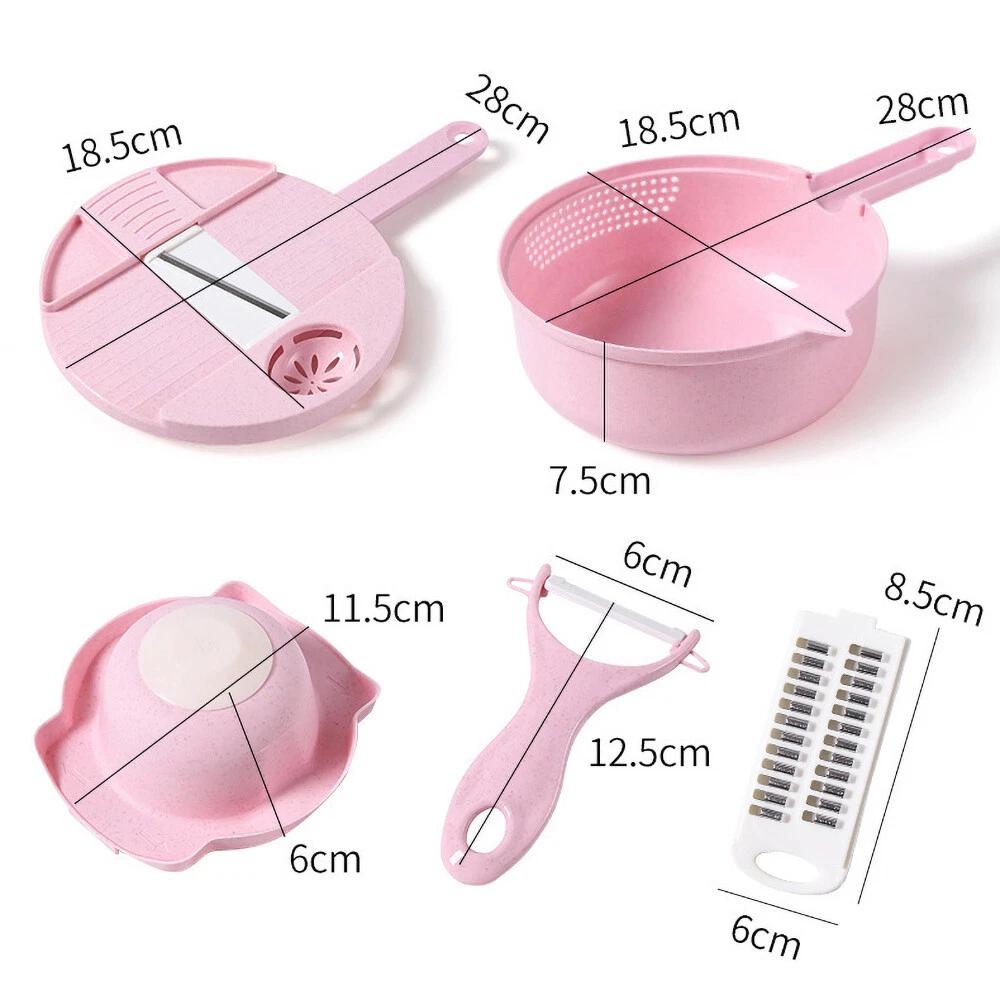 12 in 1 Multifunctional Kitchen Chopping Artifact Vegetable Slicer Food Chopper - Image 2