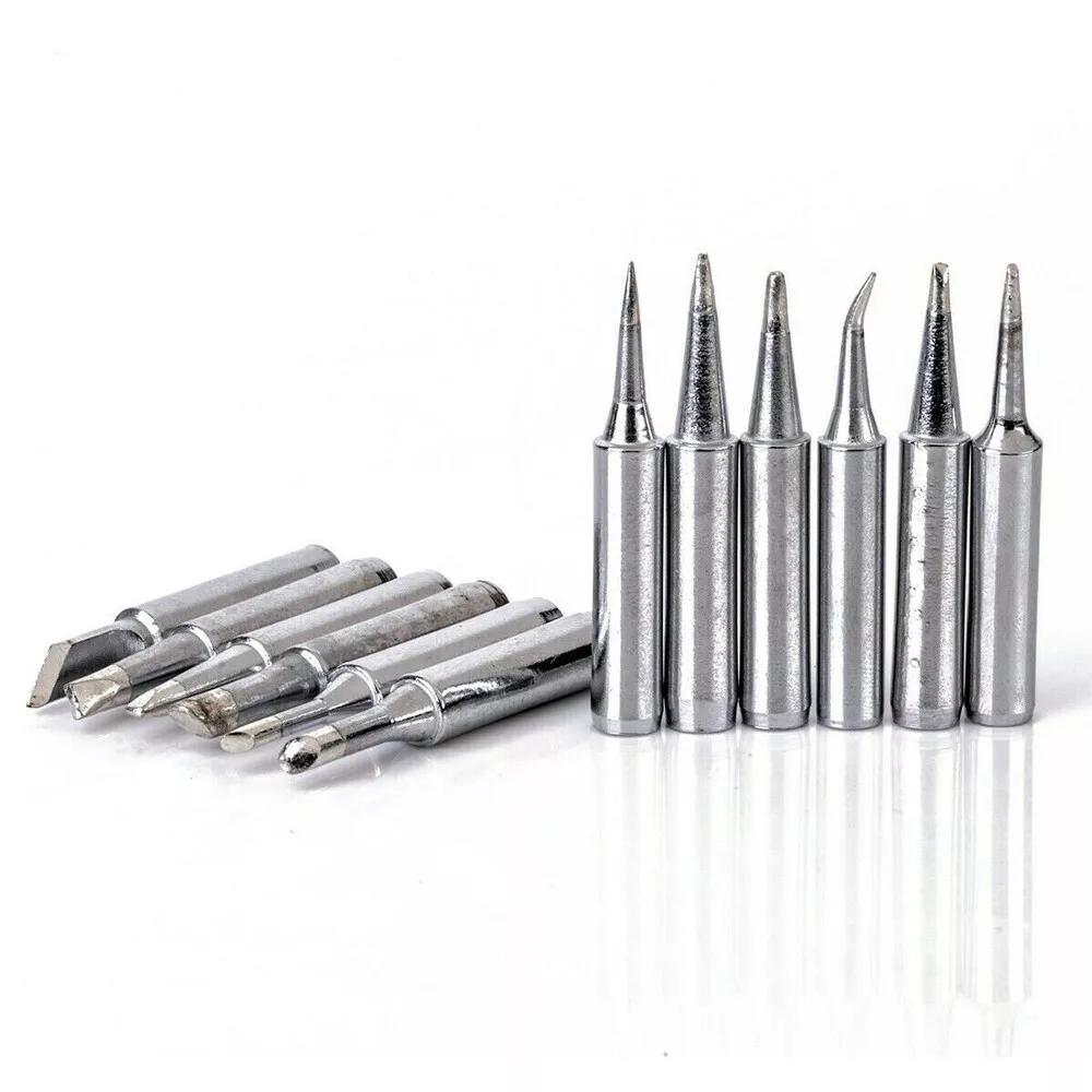 12pcs/set 900M-T Soldering Solder Iron Tips Bit For Hakko Welding Station Tool - Image 3