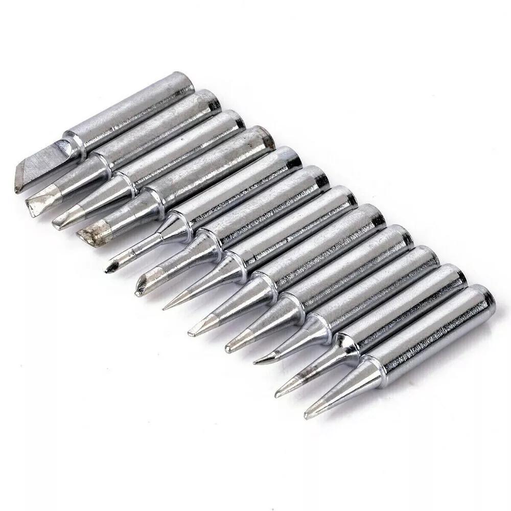 12pcs/set 900M-T Soldering Solder Iron Tips Bit For Hakko Welding Station Tool - Image 4