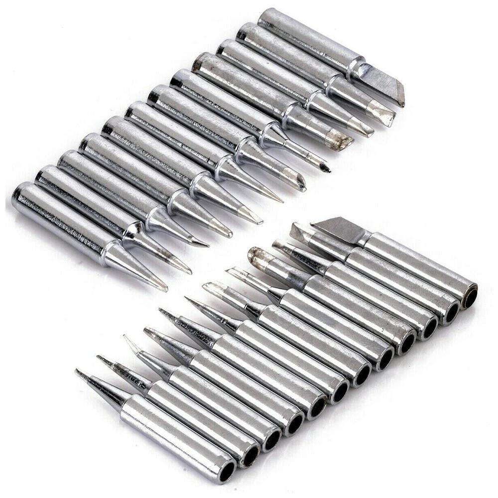 12pcs/set 900M-T Soldering Solder Iron Tips Bit For Hakko Welding Station Tool - Image 5