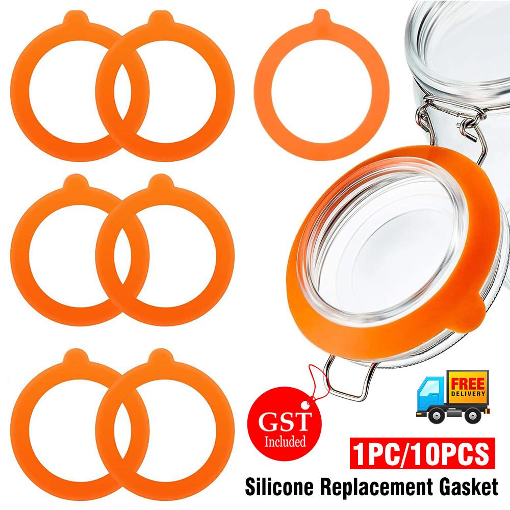 Replacement Gasket Airtight Rubber Seals Rings For Mason Jar Lids Leak-proof