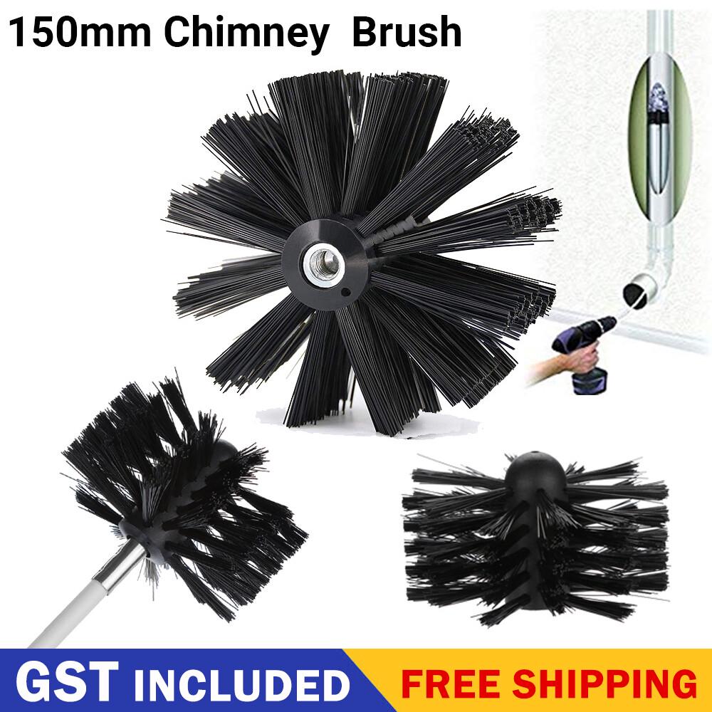 150mm Home Brush Head Cleaning Tools Chimney Fireplace Stoves Cleaner Sweep AU