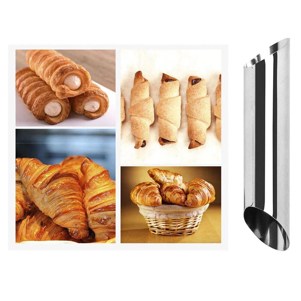 15 x Stainless Steel Bread Baking Tube Cannoli Mold Form Cream Horn Mould Pastry - Image 2