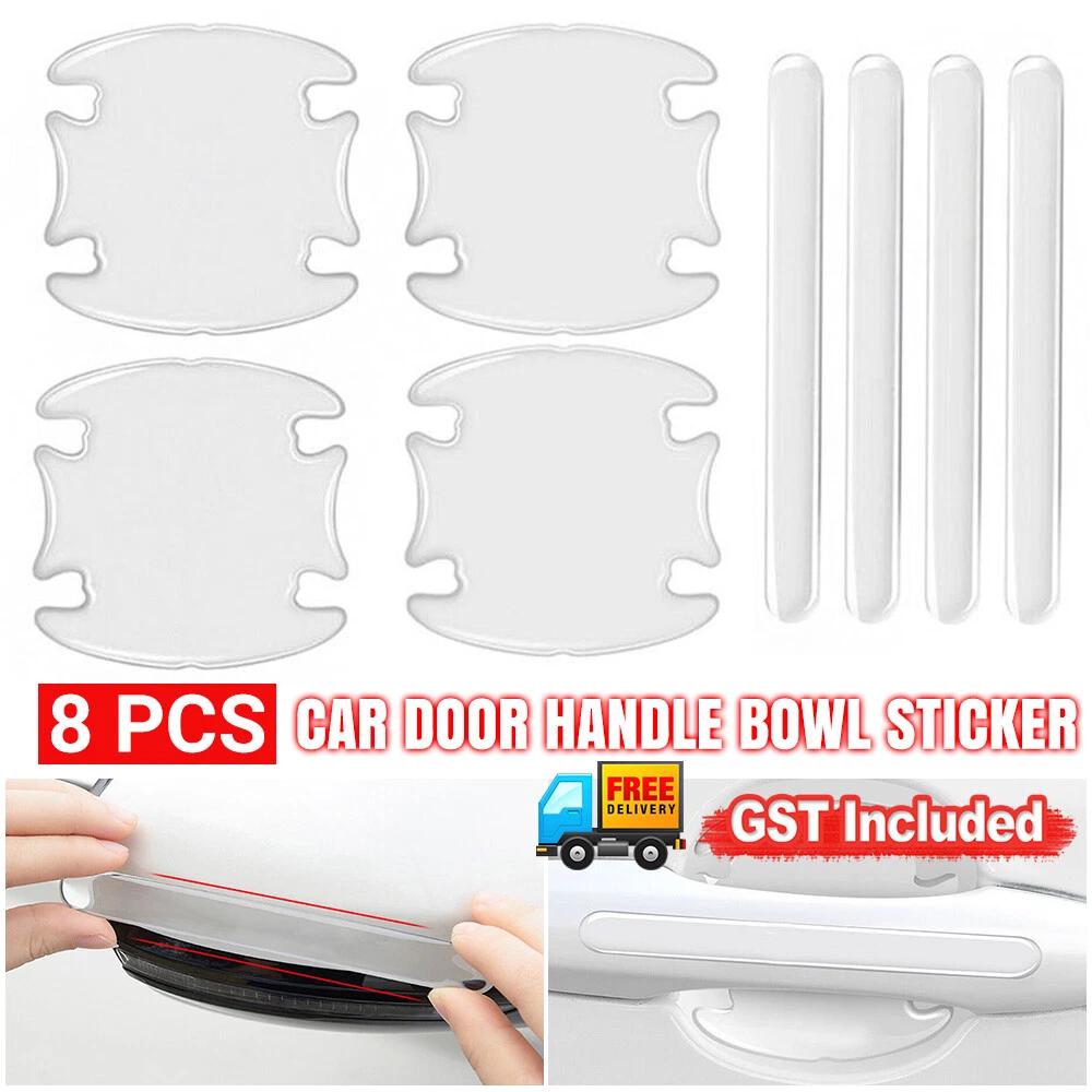 16x Clear Car Door Handle Bowl Sticker Protector Film Anti-scratch Accessories