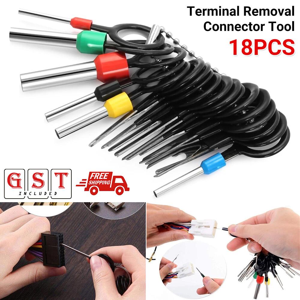 Pin Ejector Wire Kit Extractor Auto Terminal Removal Connector Tool AU