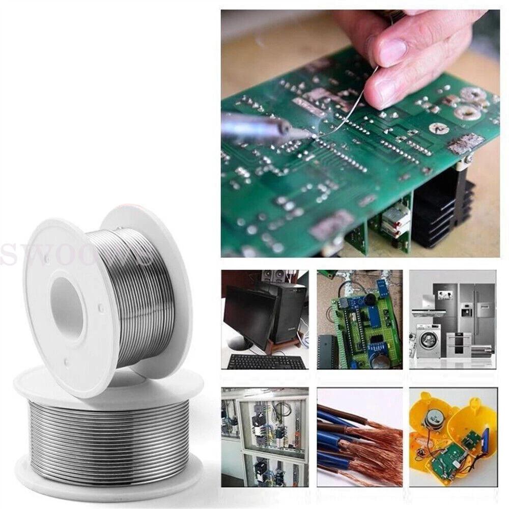 1.0mm 100g 63/37 Tin Solder Wire Rosin Core Soldering Tool 2.2% Flux Reel AU OZ - Image 5