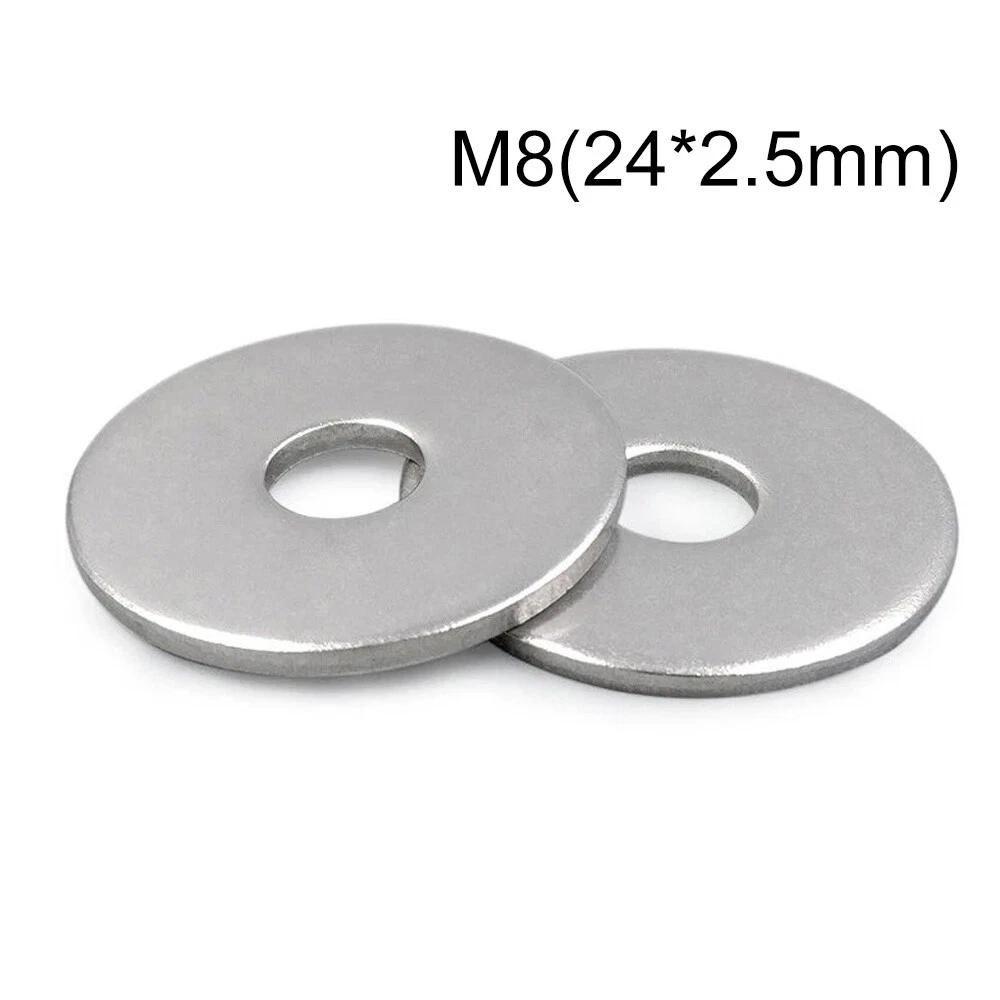 Flat Mudguard Washer s M8*24*2.0 Screw s Stainless Steel 304 - Image 2