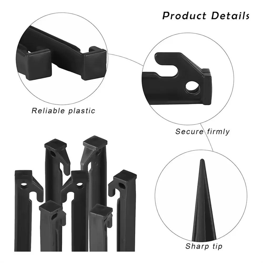 30cm Heavy Duty Tent Pegs Canopy Camping Stakes Peg Ground Nail Sand Pegs - Image 3