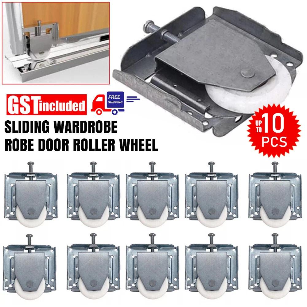 Sliding Wardrobe Robe Door Roller Wheel Mirror Screen Glass Cupboard Wheel