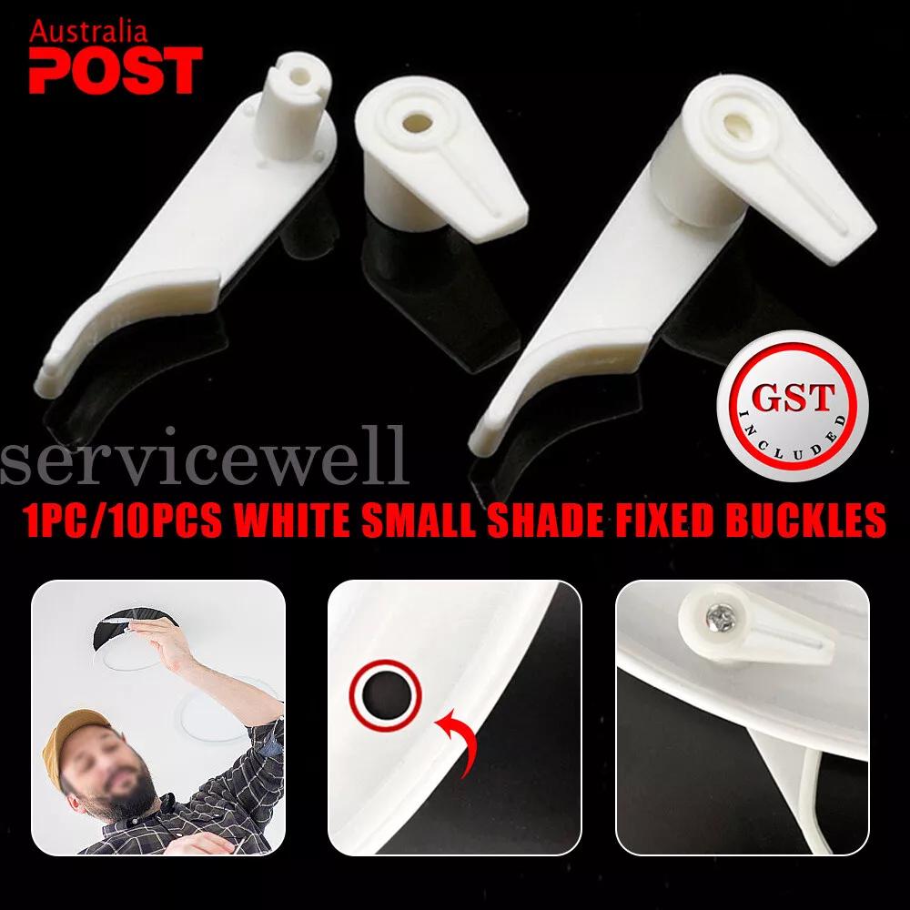 3mm Ceiling Lampshade Clips Light Shade Fixed Buckles White AU