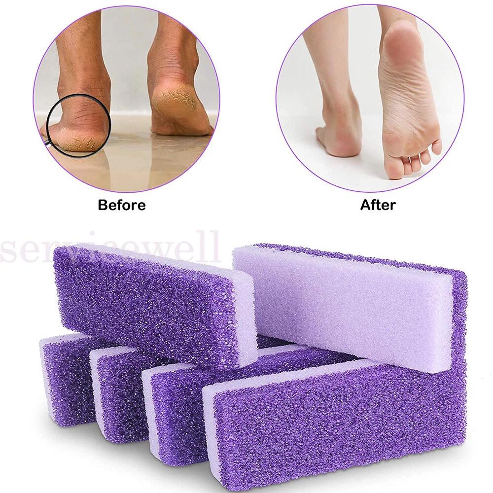 Pumice Foot Stone File Exfoliate Rasp Dead Skin Scrub Pedicure Remove Sands
