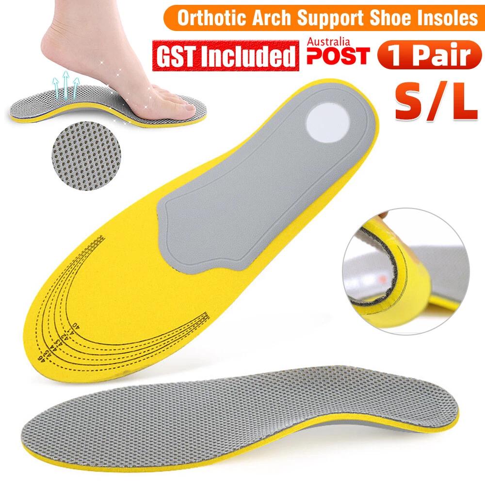 Men/Women Shoe Insoles Arch Support Pain Relief Orthopedic Inner Sole
