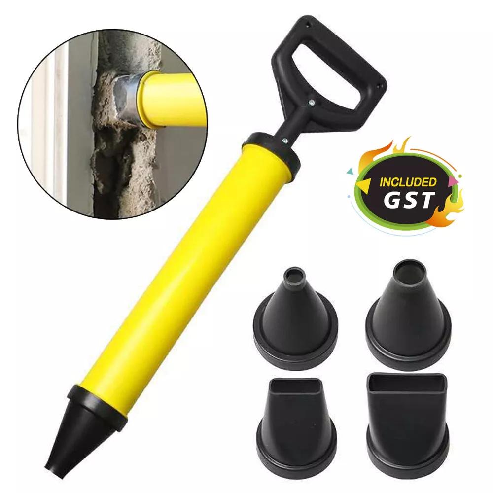 Set Caulking Gun Pump Grouting Mortar Grout Filling Tools With 4 Nozzles AU