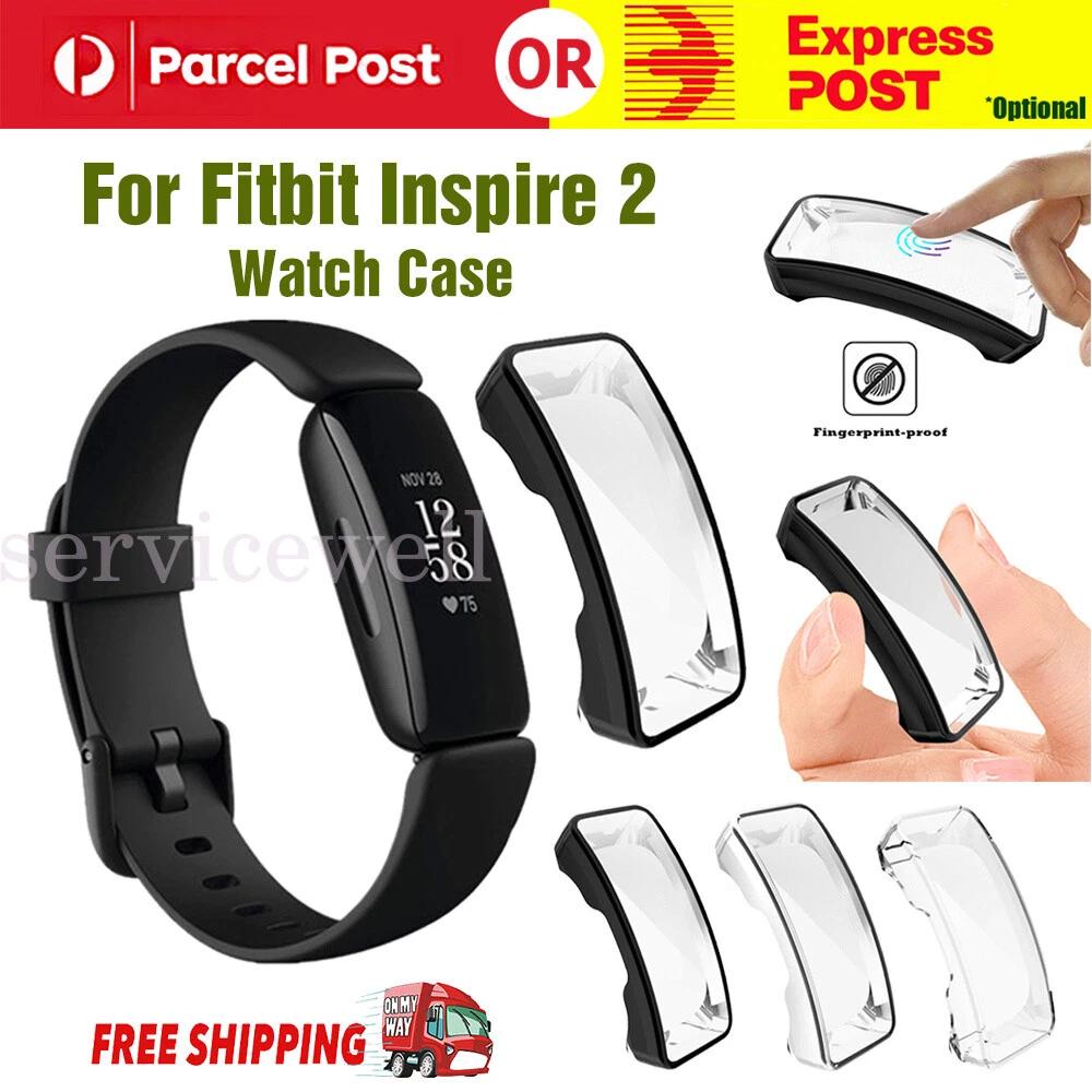 TPU Full Cover Case Shockproof Bumper Screen Protector For Fitbit Inspire 2