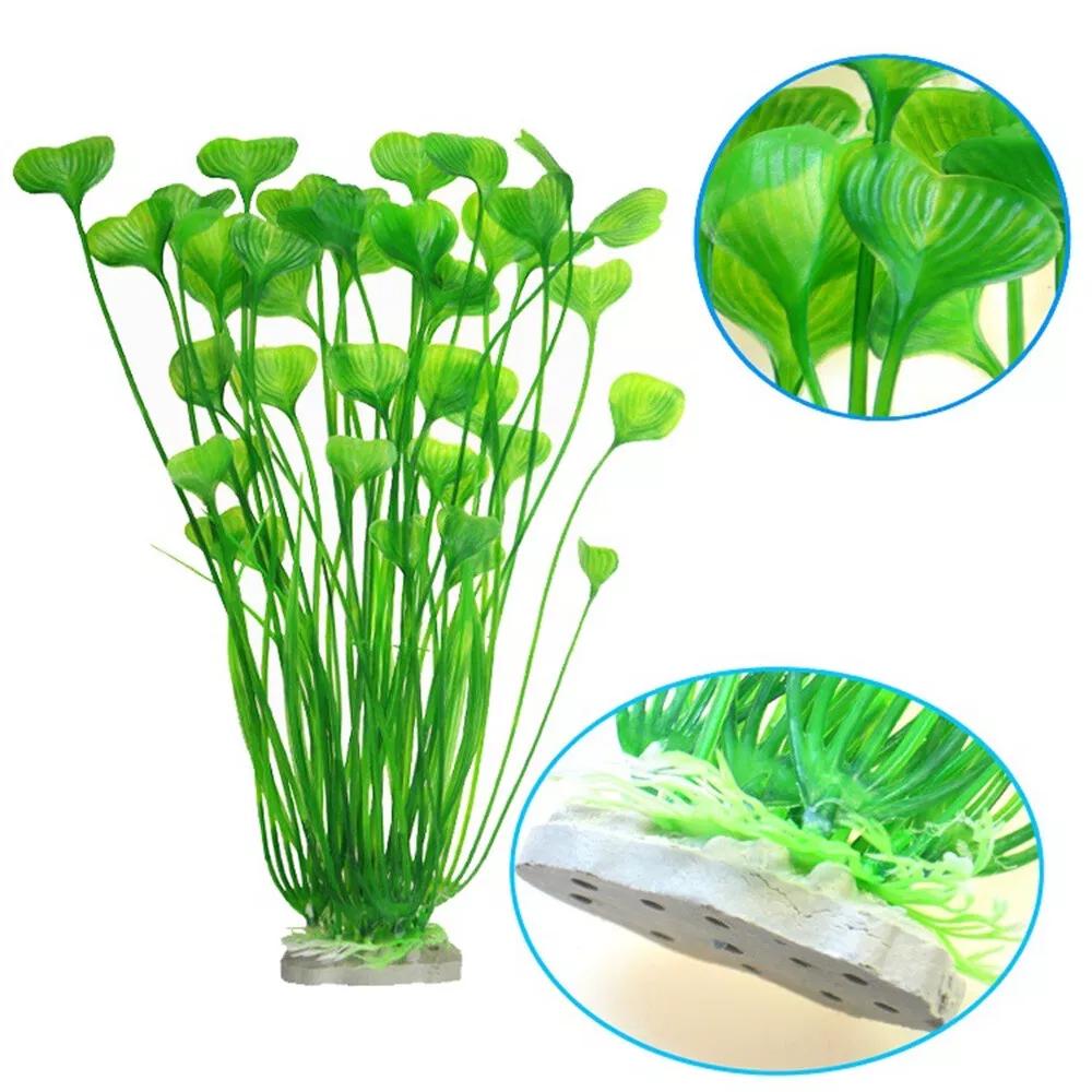 Artificial Fake Aquarium Plants Decor Fish Tank Water Plant Grass Ornament - Image 4
