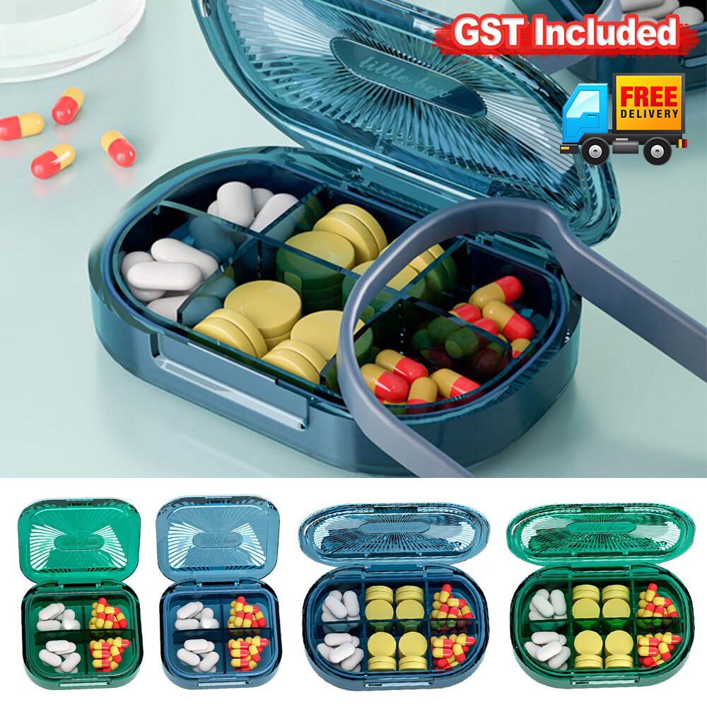 Pill Box Medicine Holder Organizer Dispenser Box Case Travel TabletContainer
