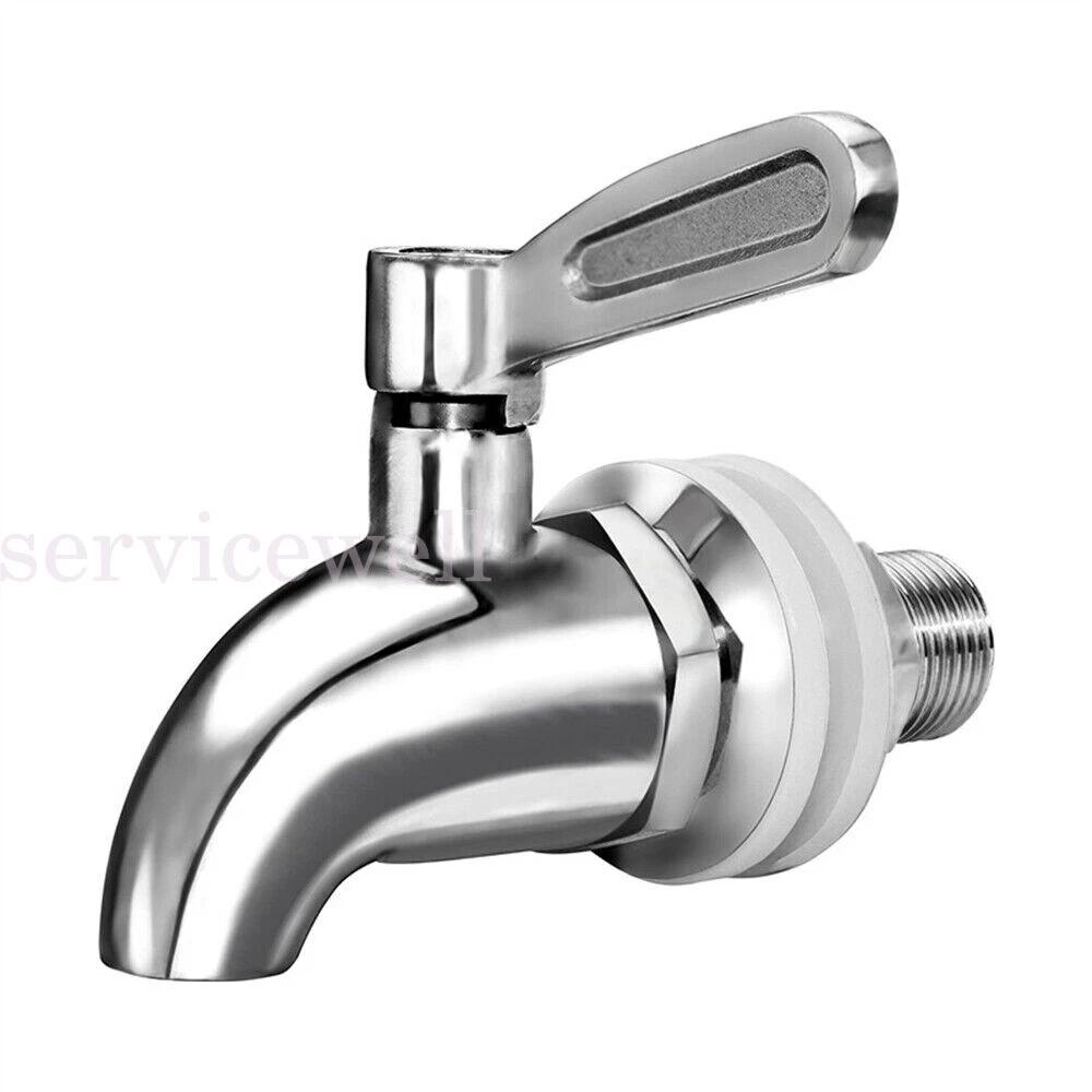 Stainless Steel Spigot Tap Faucet 16mm Wine Barrel Drink Beverage Dispenser - Image 2