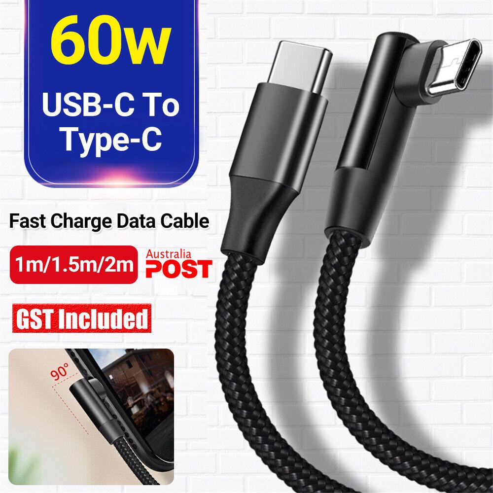 Samsung Google OPPO Macbook iPad USB-C To Type-C Fast Charge Data Cable M-M - Image 5