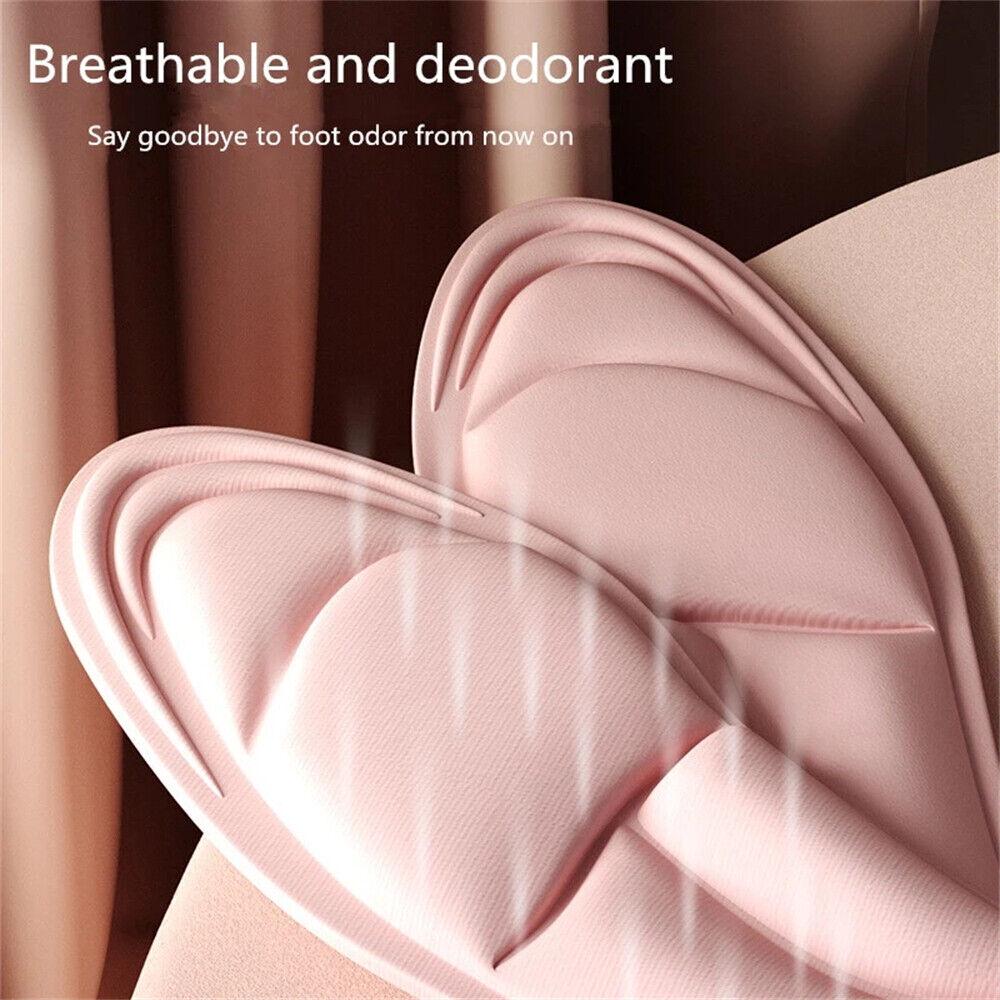 5D Memory Foam Insoles Inner Sole Insert Air Cushion Heel Foot Shoe Pads - Image 6