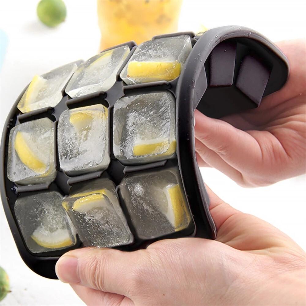 15 Grids Whiskey Silicone Maker Ice Cube Tray Mould Large Mold Giant Square - Image 5