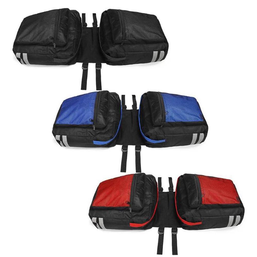 25L Bike Bicycle Rear Rack Pannier Bag Waterproof Seat Box Zipper Camping - Image 4