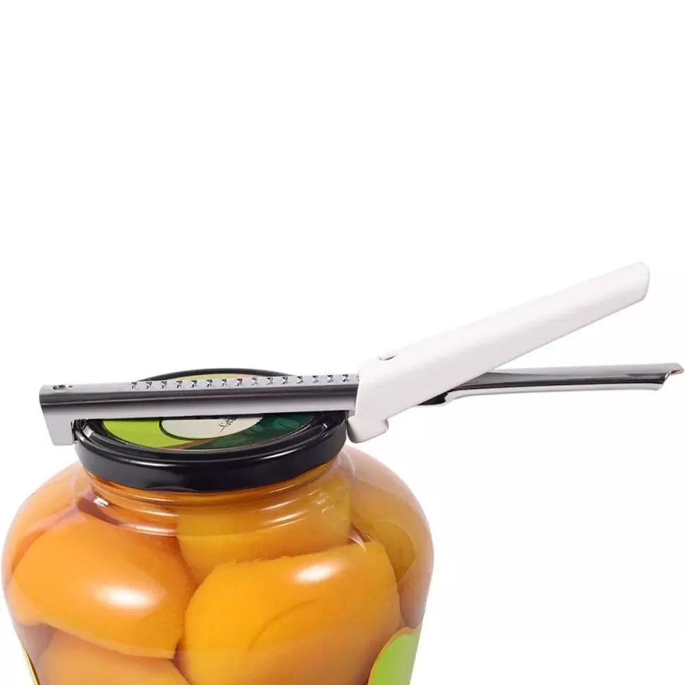 Adjustable Stainless Steel Jar Opener Multifunctional Bottle Lid Gripper - Image 5