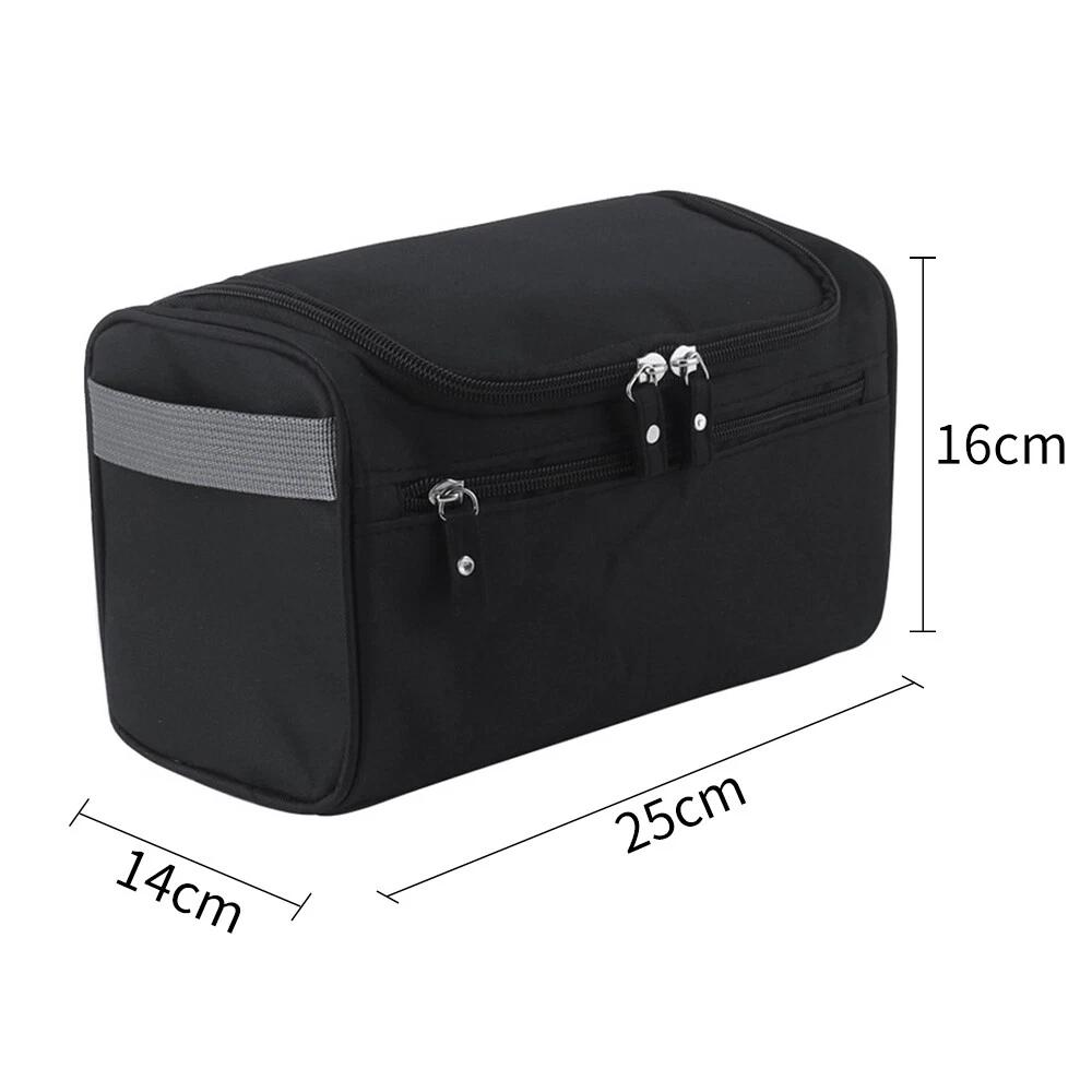 Capacity Men Travel Toiletry Kit Wash Bag Waterproof Cosmetic Bags Holder - Image 2
