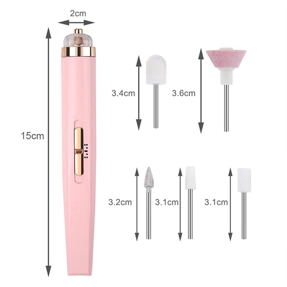 Electric Drill File Machine Toe Finger Nails Sander Polisher Manicure Care - Image 2