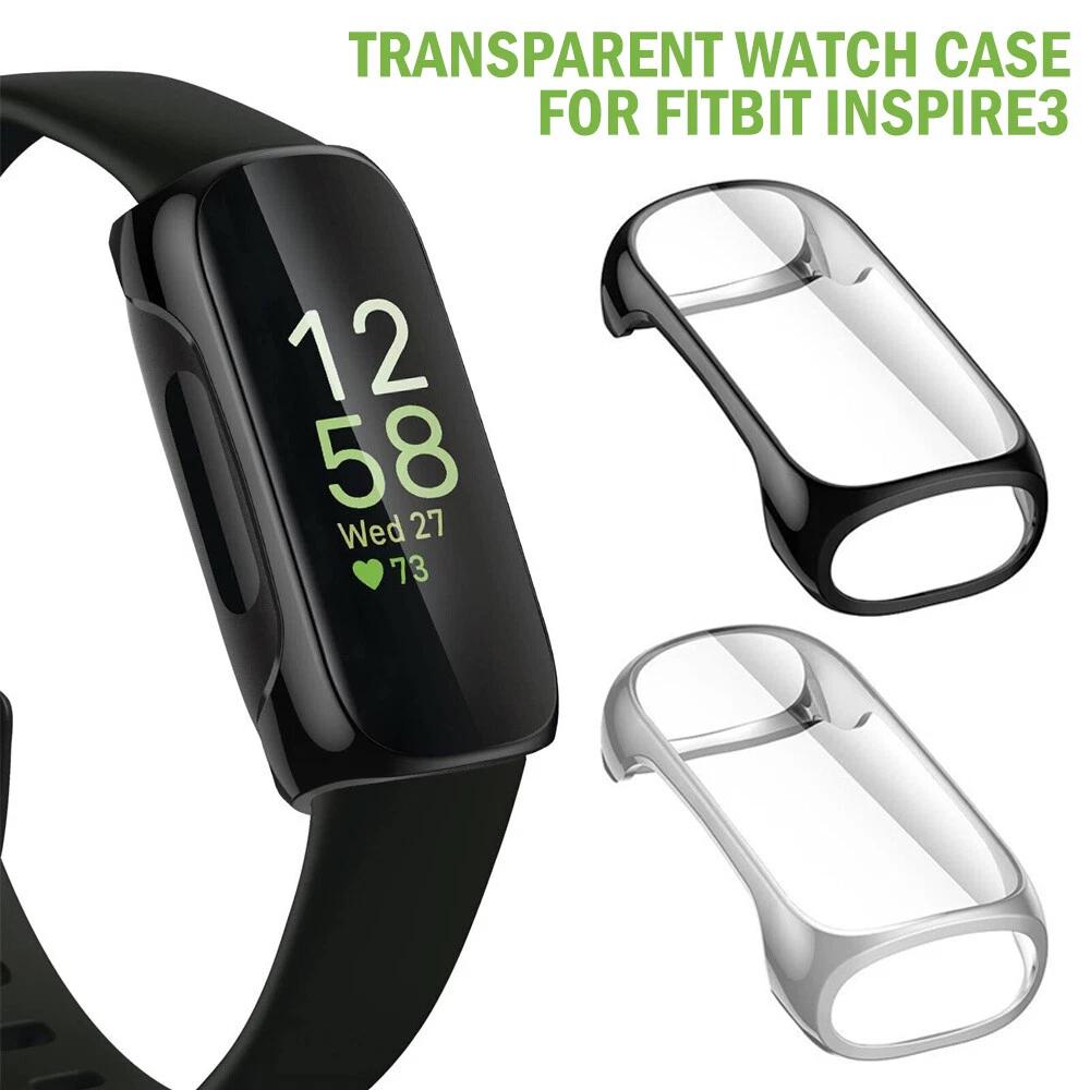 Full Cover Case Shockproof Bumper Screen Protector For Fitbit Inspire 3 TPU