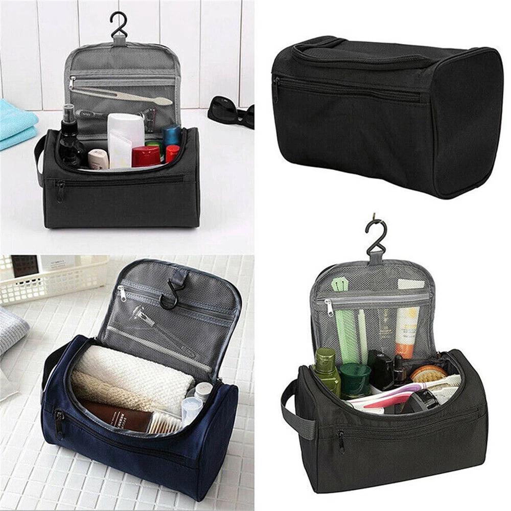 Mens Hanging Travel Toiletry Wash Storage Shaving Makeup Case Cosmetic Bags - Image 6