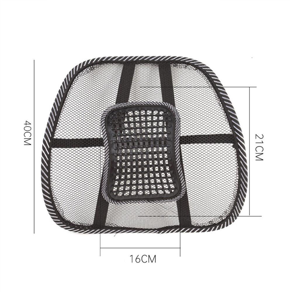 Mesh Back Rest Lumbar Support Office Chair Van Car Seat Home Pillow Cushion - Image 5