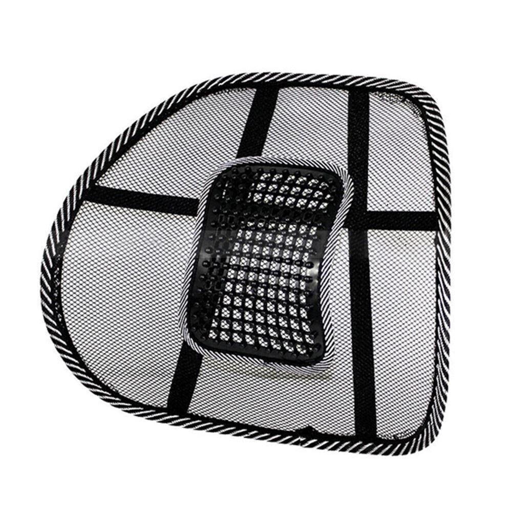 Mesh Back Rest Lumbar Support Office Chair Van Car Seat Home Pillow Cushion - Image 4