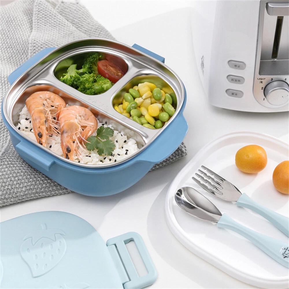 Storage Travel Thermos Vacuum Food Flask Insulated Food Container Lunch Box - Image 7