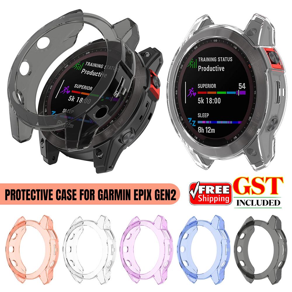 TPU Case Watch Cover for Garmin Epix Gen 2 Protective Bumper Shell